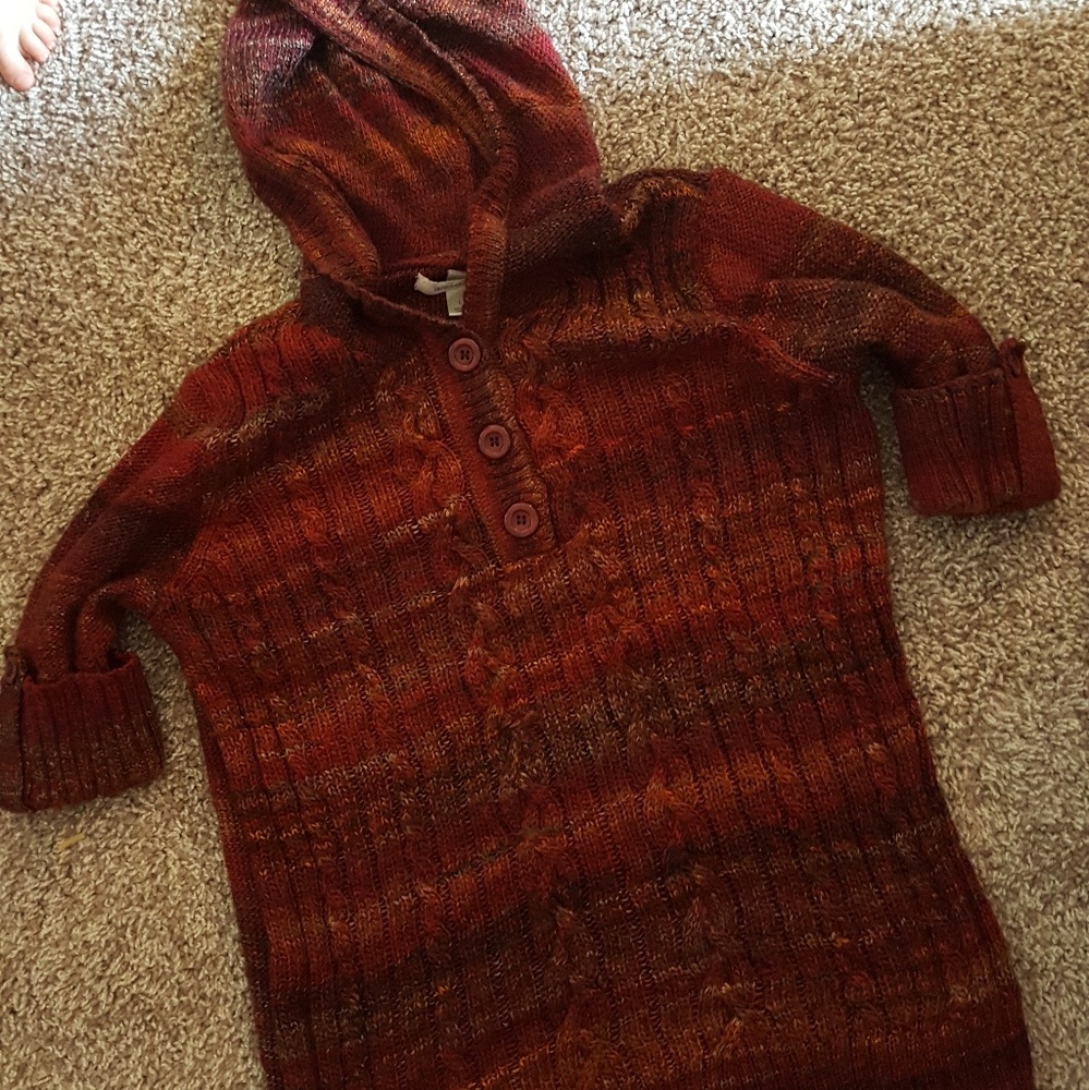 Junior ladies hooded cute sweater